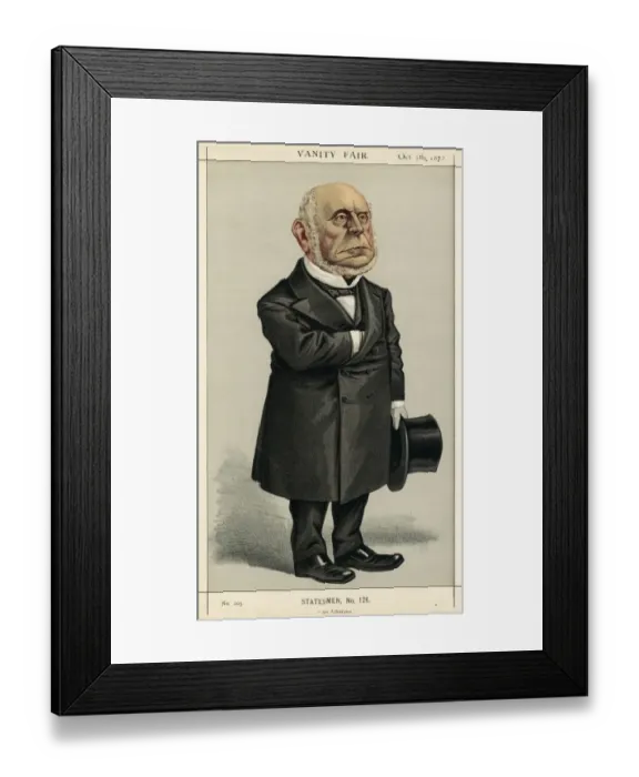Framed Print : Charles Francis Adams Framed Print : Charles Francis Adams