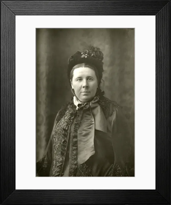 Framed Print : Emily Faithfull, womens rights campaigner Framed Print : Emily Faithfull, womens rights campaigner