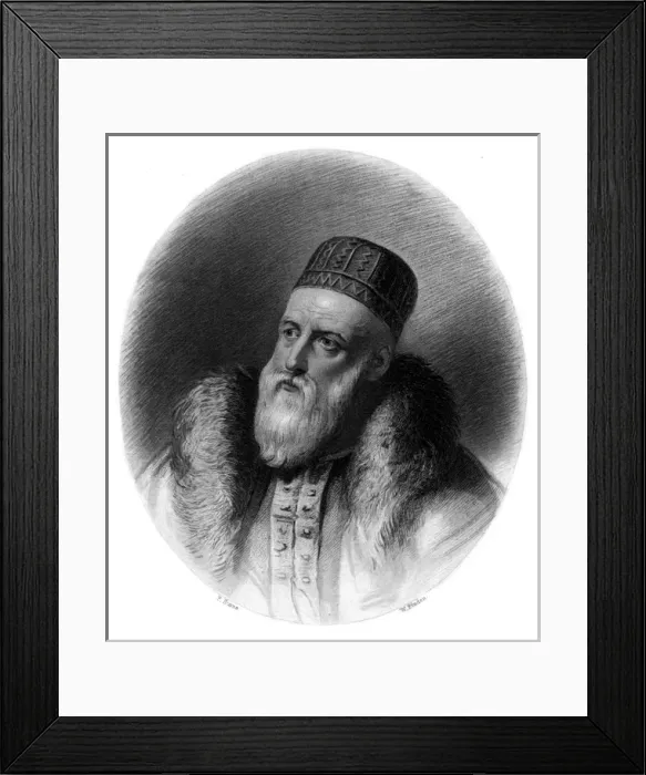 Framed Print : Ali Pasha / Finden / Stone Framed Print : Ali Pasha / Finden / Stone