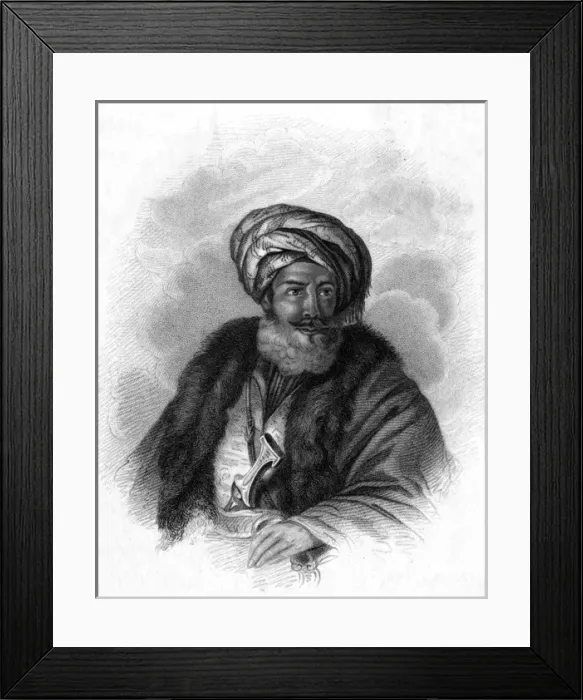 Framed Print : Ali Pasha / Anon Eng Framed Print : Ali Pasha / Anon Eng