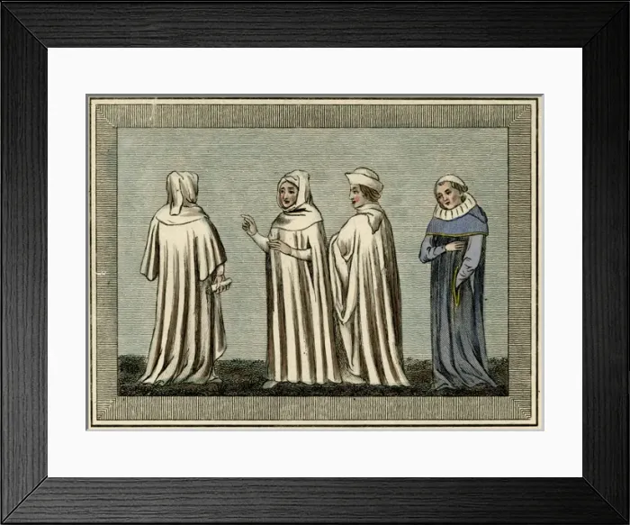Framed Print : Officers of State C14Th Framed Print : Officers of State C14Th