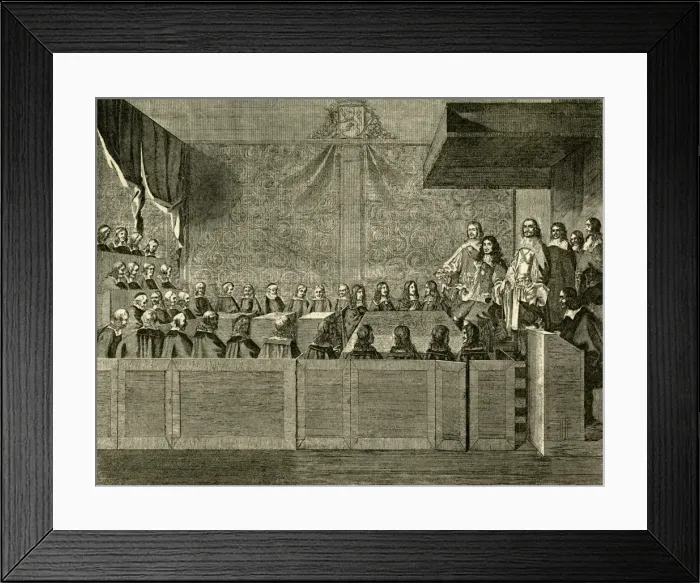 Framed Print : Charles in Holland / 1660 Framed Print : Charles in Holland / 1660