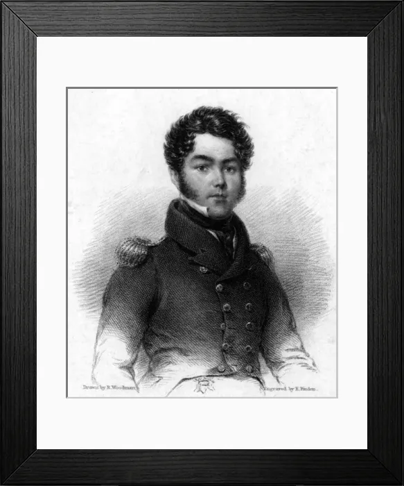 Framed Print : Sir George Back - British Artic Explorer Framed Print : Sir George Back - British Artic Explorer