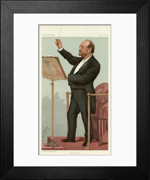 Framed Print : Barnby Conducts (Ward) Framed Print : Barnby Conducts (Ward)