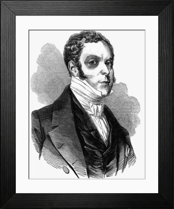 Framed Print : Daniel Auber / Young Man Framed Print : Daniel Auber / Young Man