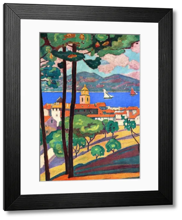 Framed Print : Saint Tropez, France Framed Print : Saint Tropez, France