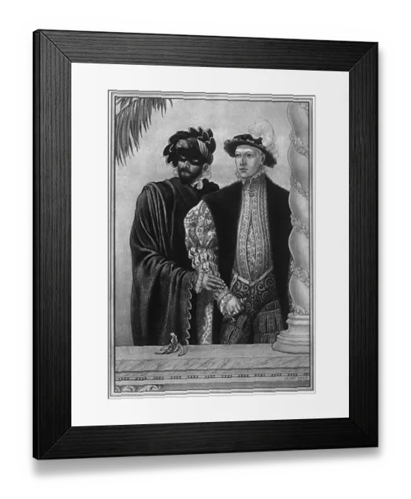 Framed Print : Dorian Gray at Party Framed Print : Dorian Gray at Party