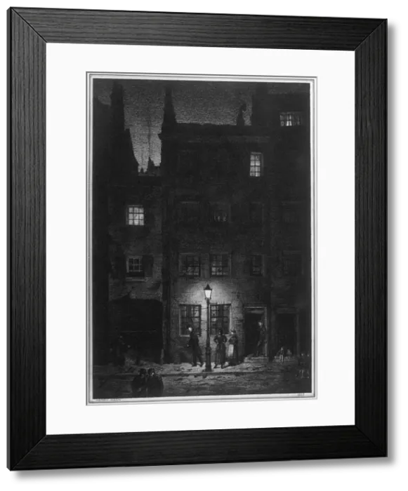 Framed Print : Dorian Gray Walking Home Framed Print : Dorian Gray Walking Home