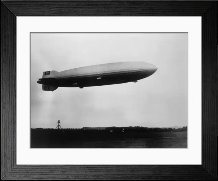 Framed Print : Airship / Zeppelin Takeoff Framed Print : Airship / Zeppelin Takeoff