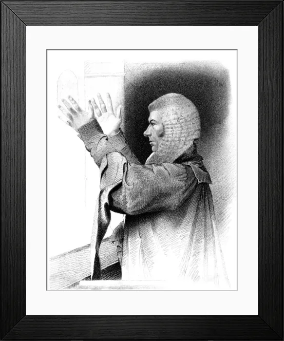 Framed Print : Brougham / Wright / Wivell Framed Print : Brougham / Wright / Wivell