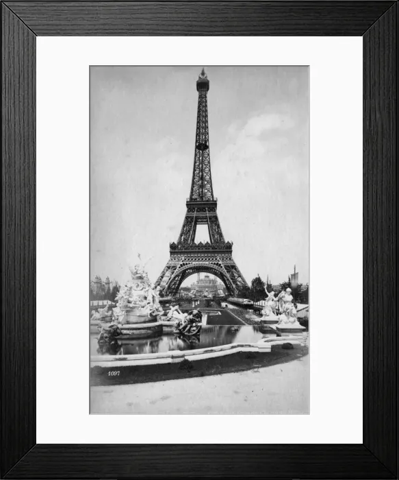 Framed Print : Paris / Eiffel Tower C1889 Framed Print : Paris / Eiffel Tower C1889