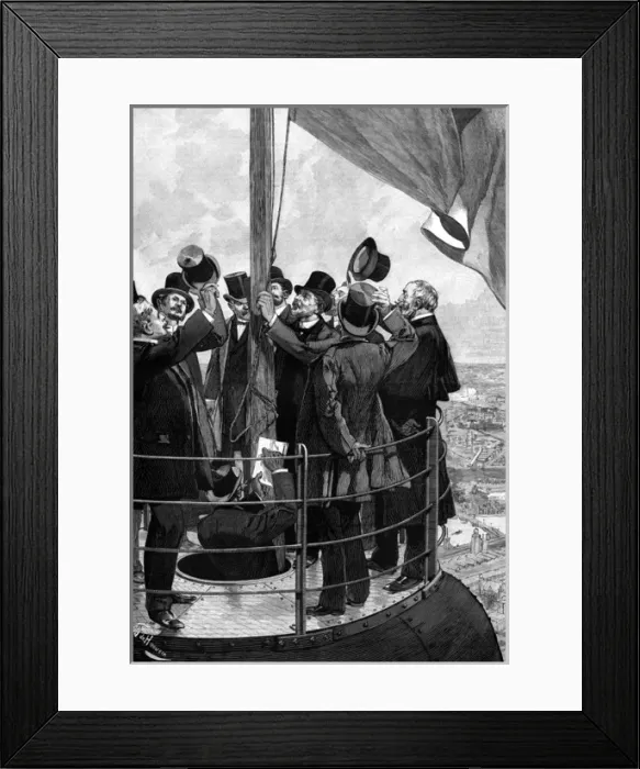 Framed Print : Paris / Eiffel Tower 1889 Framed Print : Paris / Eiffel Tower 1889