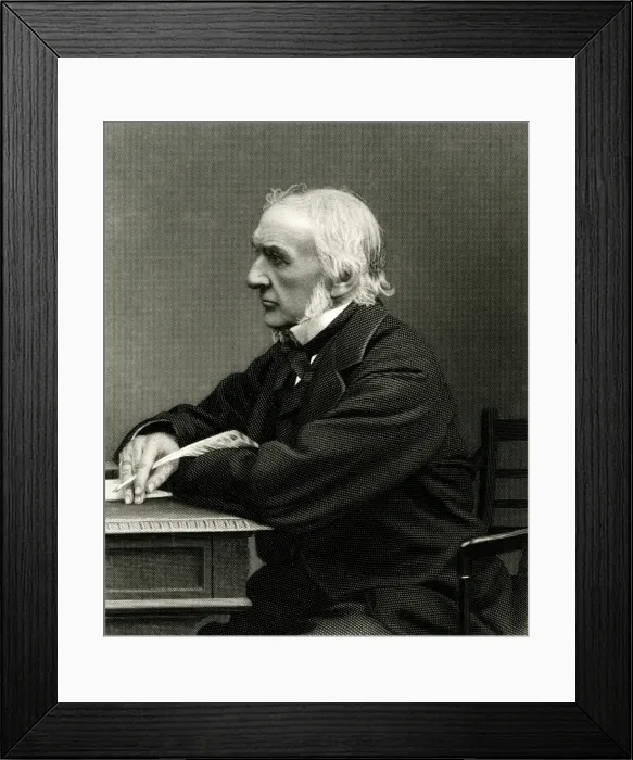 Framed Print : We Gladstone / Stodart Framed Print : We Gladstone / Stodart