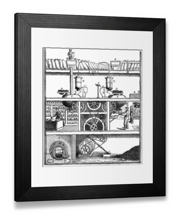 Framed Print : Dauglish Bread Maker (2) Framed Print : Dauglish Bread Maker (2)