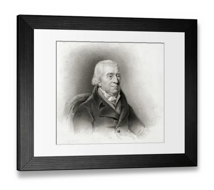 Framed Print : Richard Cumberland / Clovr Framed Print : Richard Cumberland / Clovr