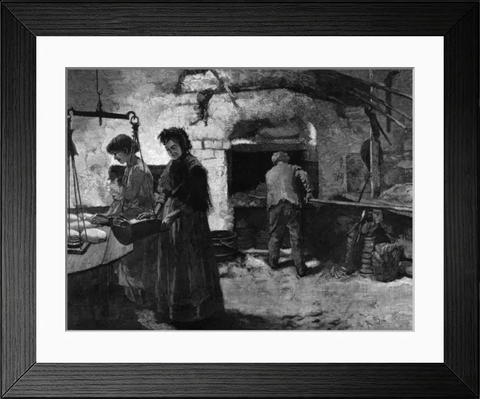 Framed Print : Cornish Bake House Framed Print : Cornish Bake House