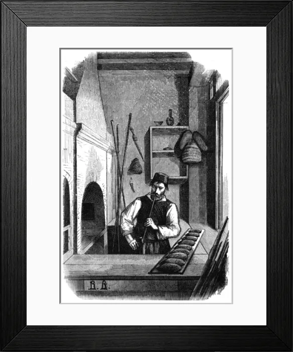 Framed Print : Dournia Bakery 1868 Framed Print : Dournia Bakery 1868