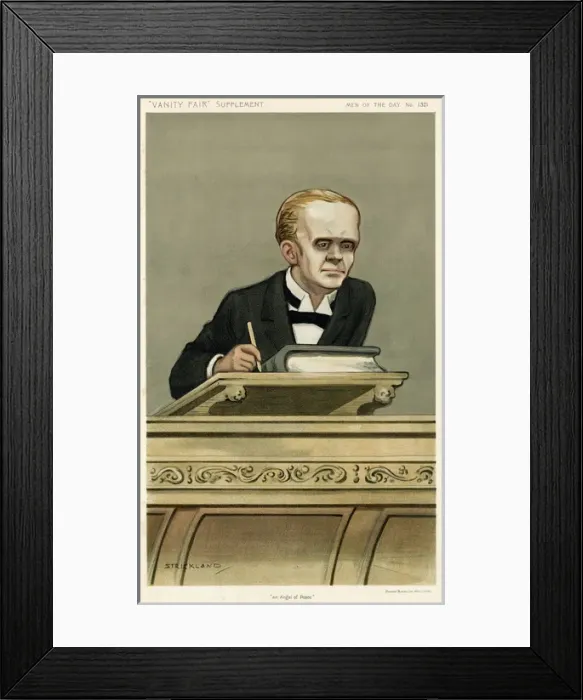 Framed Print : Economist and Pacifist Norman Angell