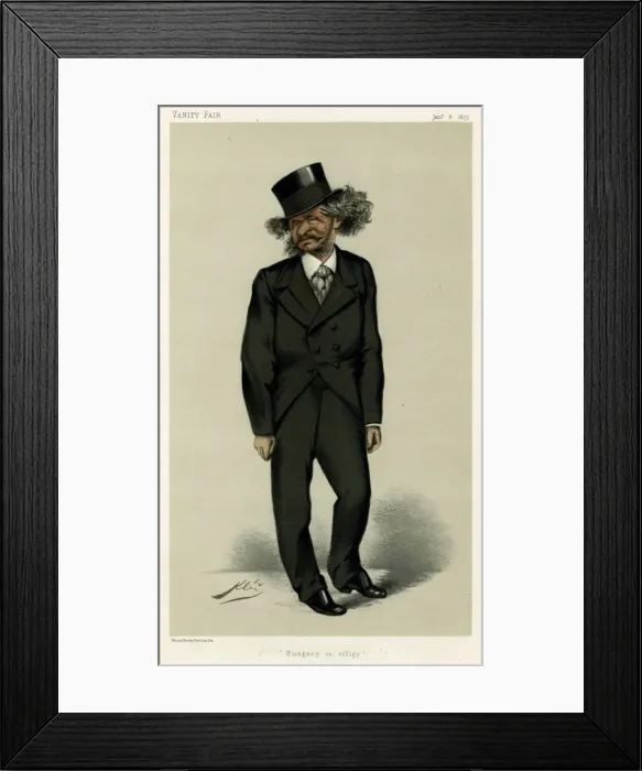 Framed Print : Hungarian Statesman Count Gyula Andrassy Framed Print : Hungarian Statesman Count Gyula Andrassy