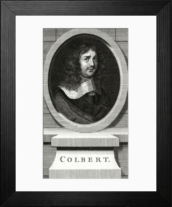 Framed Print : Colbert J-B / Oval / Anon Framed Print : Colbert J-B / Oval / Anon