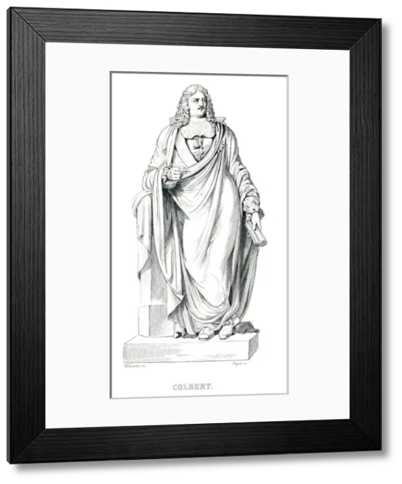 Framed Print : Colbert J-B / Statue Framed Print : Colbert J-B / Statue
