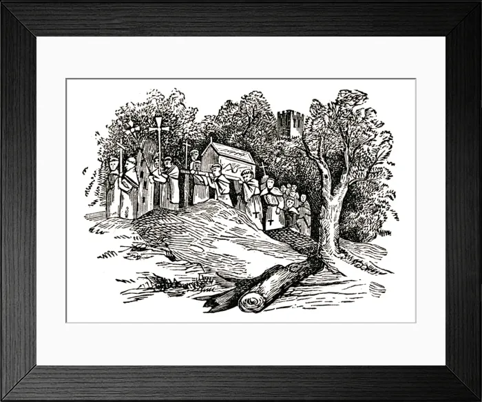 Framed Print : St Cuthbert / Relics Framed Print : St Cuthbert / Relics
