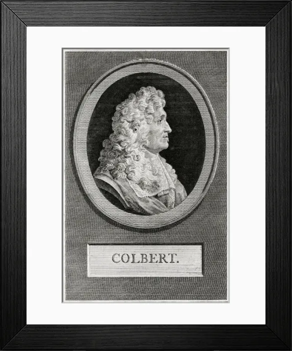 Framed Print : Colbert J-B / St Aubin Framed Print : Colbert J-B / St Aubin