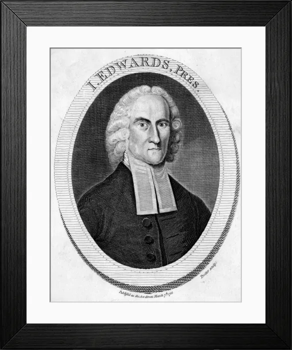 Framed Print : Jonathan Edwards Framed Print : Jonathan Edwards