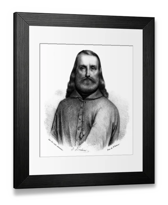 Framed Print : Giuseppe Garibaldi Framed Print : Giuseppe Garibaldi