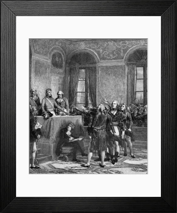 Framed Print : Napoleon Assumes Power Framed Print : Napoleon Assumes Power