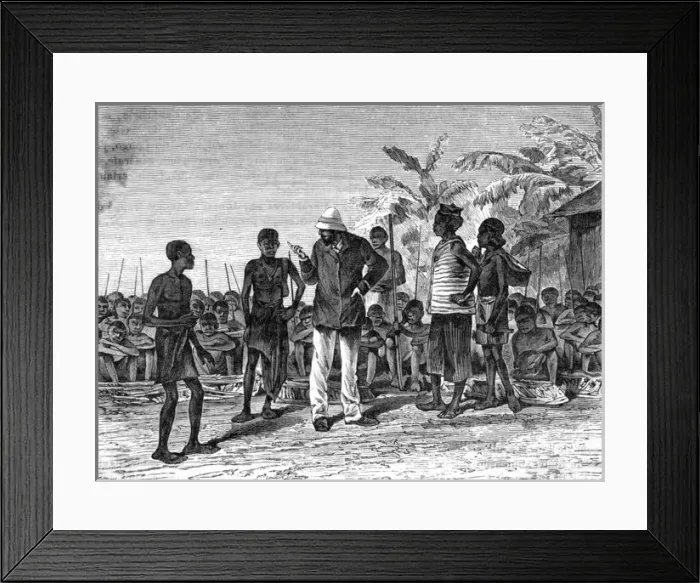 Framed Print : Brazza in Africa / Convoy Framed Print : Brazza in Africa / Convoy