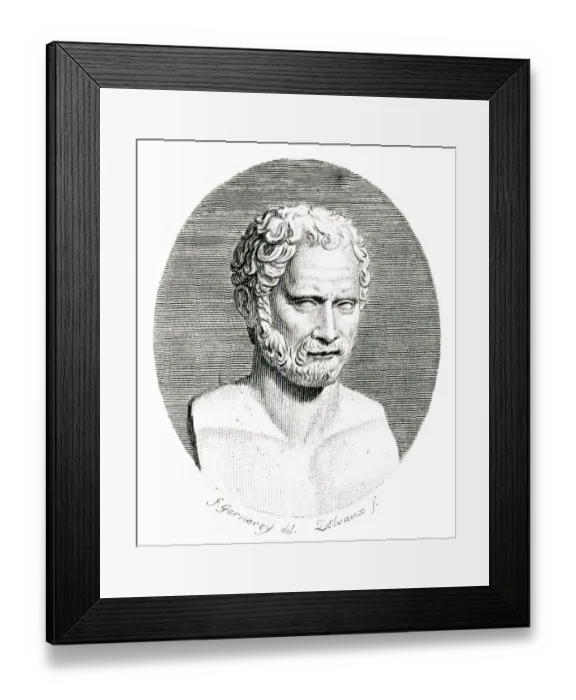 Framed Print : Demosthenes / Garnerey Framed Print : Demosthenes / Garnerey
