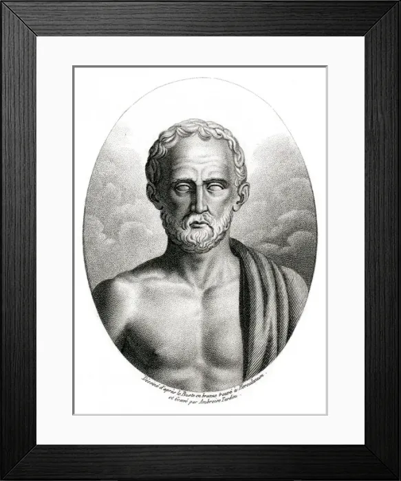 Framed Print : Demosthenes / Tardieu Framed Print : Demosthenes / Tardieu
