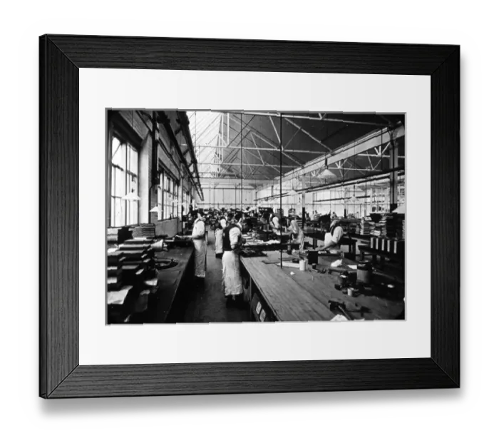 Framed Print : Factory Interior Framed Print : Factory Interior
