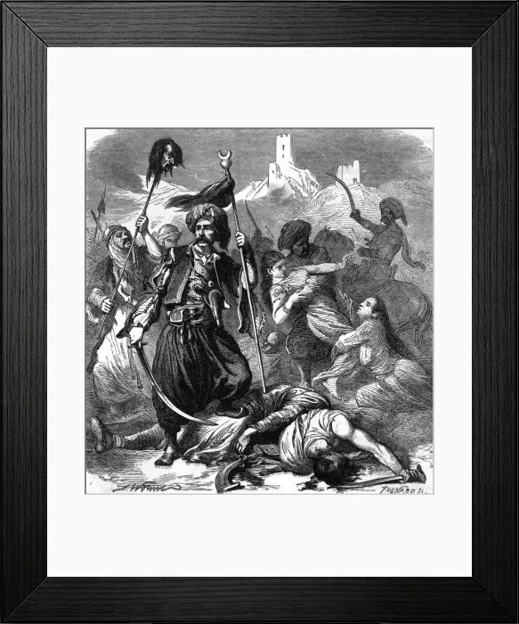 Framed Print : Turkish Soldiers Framed Print : Turkish Soldiers