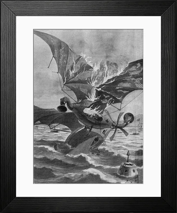 Framed Print : Duel in the Air Framed Print : Duel in the Air