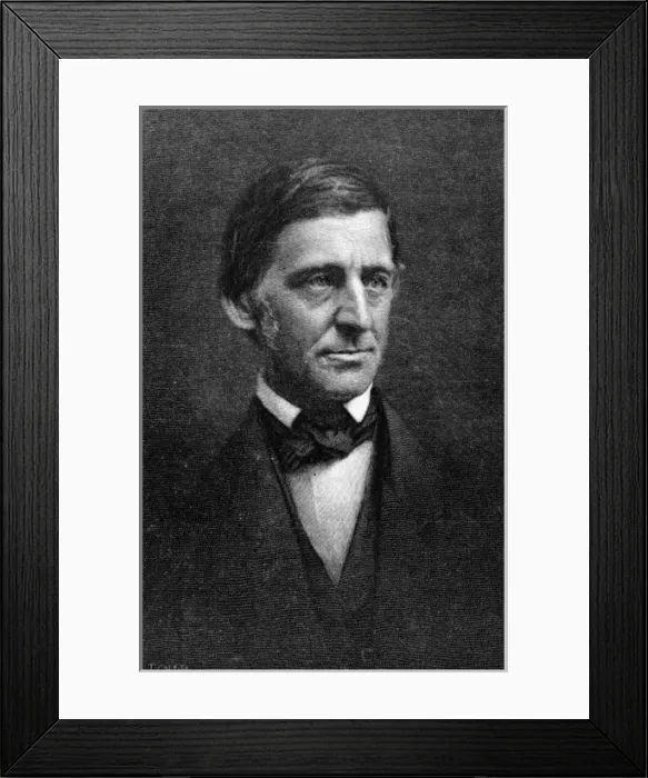 Framed Print : Rw Emerson / Cole Framed Print : Rw Emerson / Cole