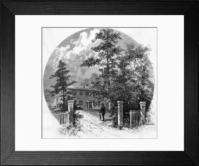 Framed Print : Rw Emerson / Concord Circl Framed Print : Rw Emerson / Concord Circl