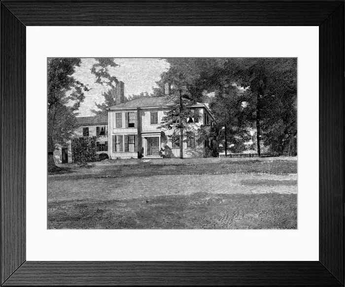 Framed Print : Rw Emerson / Home / St Nich Framed Print : Rw Emerson / Home / St Nich