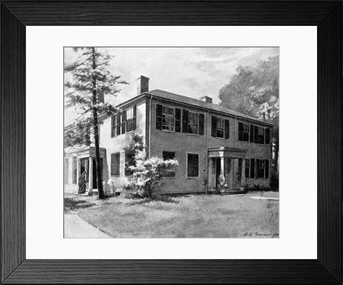 Framed Print : Rw Emerson / Home / Harper Framed Print : Rw Emerson / Home / Harper