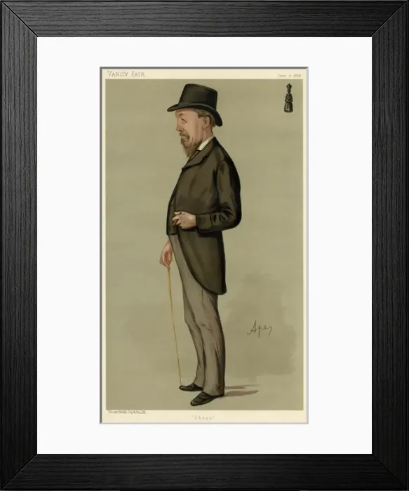 Framed Print : Joseph Henry Blackburne Framed Print : Joseph Henry Blackburne