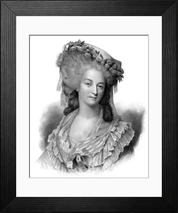 Framed Print : Marie Therese Louise De
