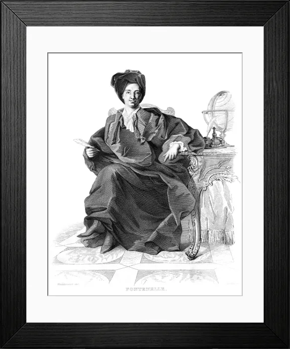 Framed Print : FONTENELLE (1657 - 1757) Framed Print : FONTENELLE (1657 - 1757)