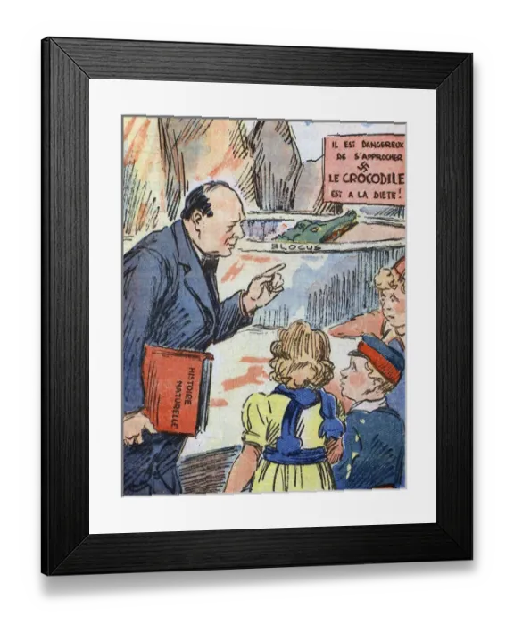 Framed Print : Winston Churchill warns neutrals Framed Print : Winston Churchill warns neutrals
