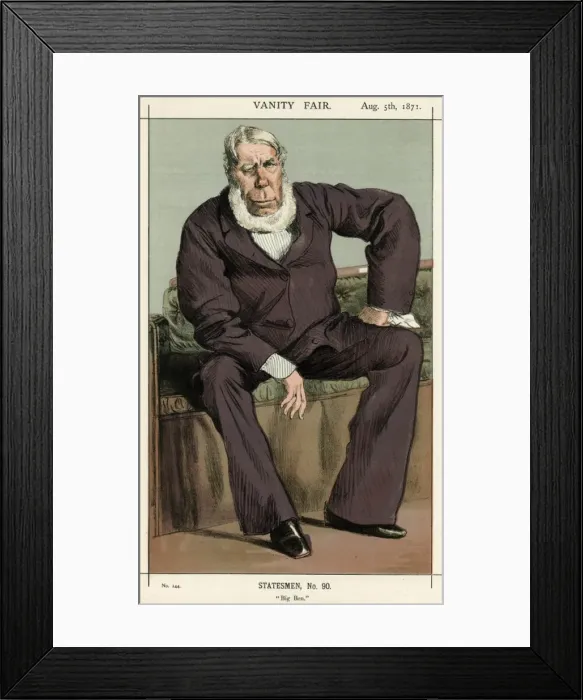 Framed Print : George Bentinck Framed Print : George Bentinck