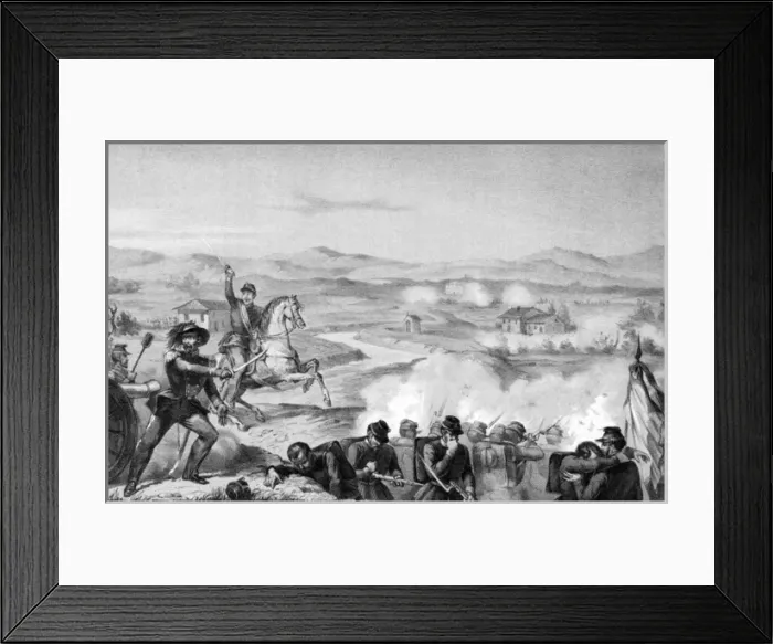 Framed Print : 1848 / Governolo Battle Framed Print : 1848 / Governolo Battle