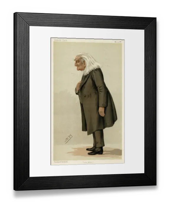 Framed Print : LISZT (1811-1886) Framed Print : LISZT (1811-1886)
