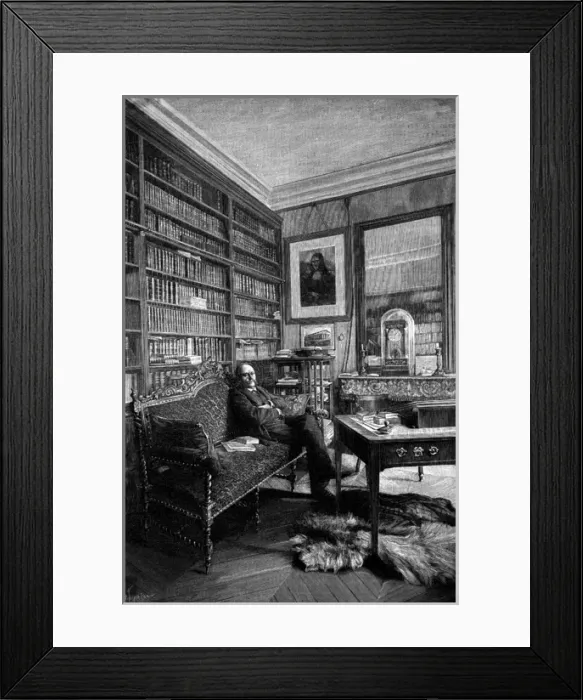 Framed Print : Berthelot in his Study Framed Print : Berthelot in his Study