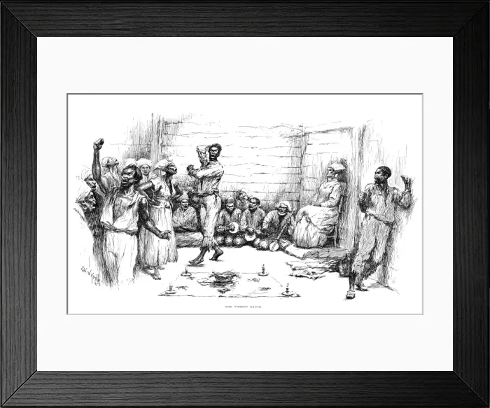 Framed Print : Voodoo Dance Framed Print : Voodoo Dance