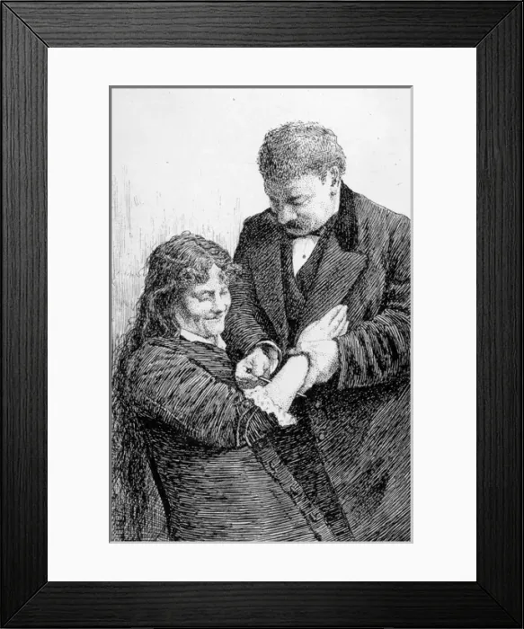 Framed Print : Hysterical Anesthesia Framed Print : Hysterical Anesthesia